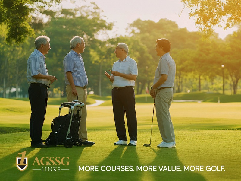 More courses. More value. More golf. Share more great rounds together with AGSSG Links.